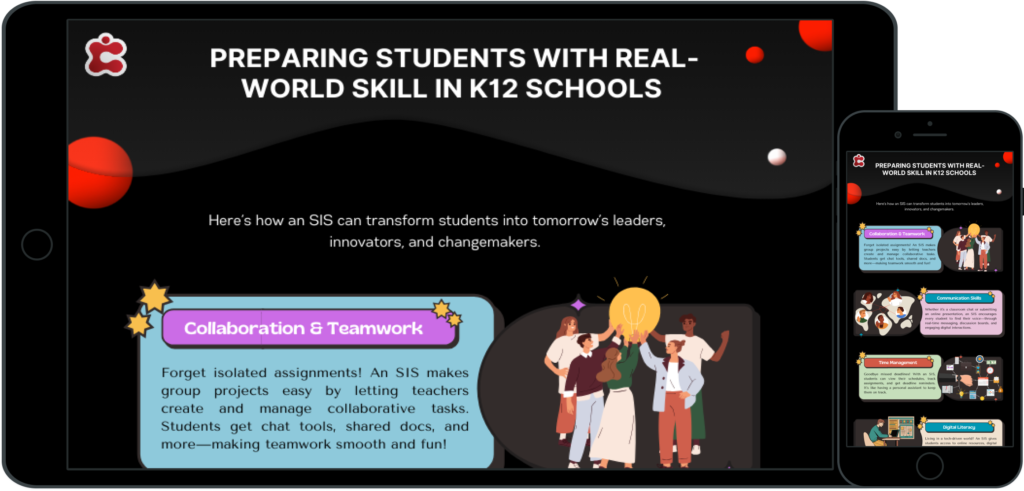 Preparing Students with Real-World Skill in K12 Schools Desktop Image