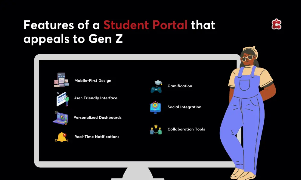 Características de los Portales Studnet que atraen a la Generación Z